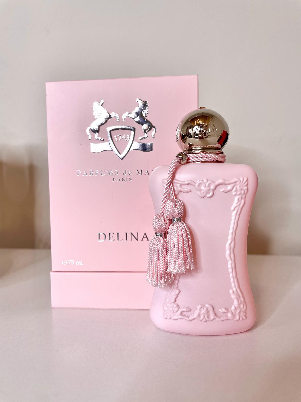 Delina by Parfums de Marly Eau de Perfume Spray Luxury Floral Fragrance for Women 2.5 oz / 75 ml