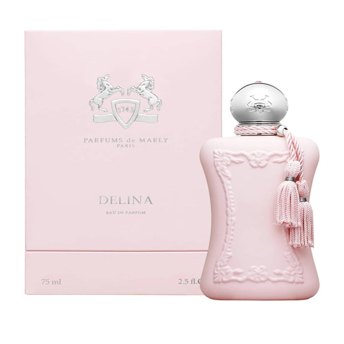 Delina by Parfums de Marly Eau de Perfume Spray Luxury Floral Fragrance for Women 2.5 oz / 75 ml