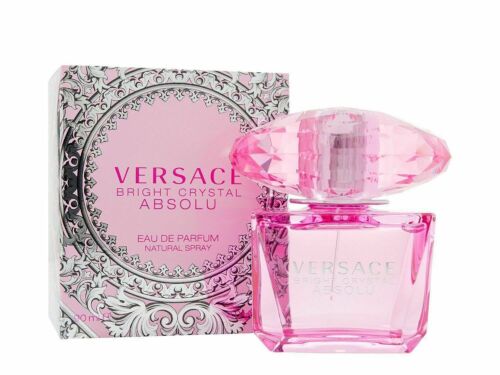 Versace Bright Crystal Absolu Eau de Perfume – Intense, Radiant, and Ultra-Feminine 3 oz / 90 ml